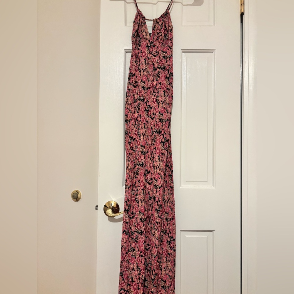 FREE PEOPLE FLORAL MAXI DRESS